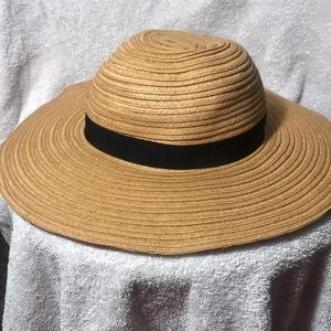 INC Grosgrain Woven Floppy Hat